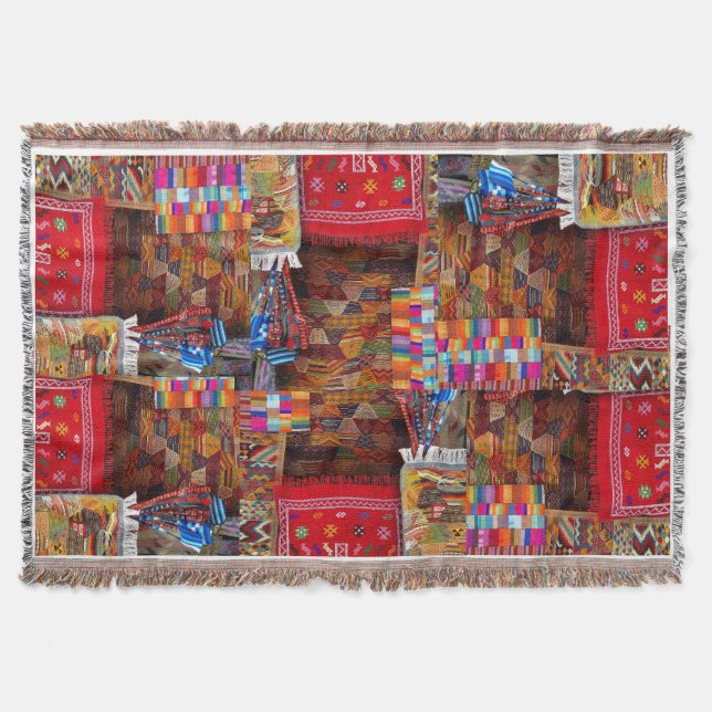 Manta Throw Blanket tradicional (Anverso)