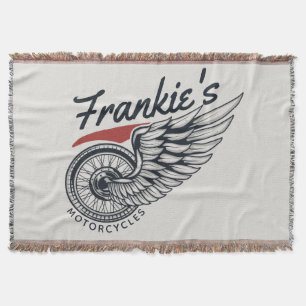 Manta Tienda personalizada de motocicletas Volando en bi