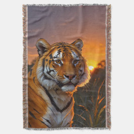 Manta Tigre al atardecer