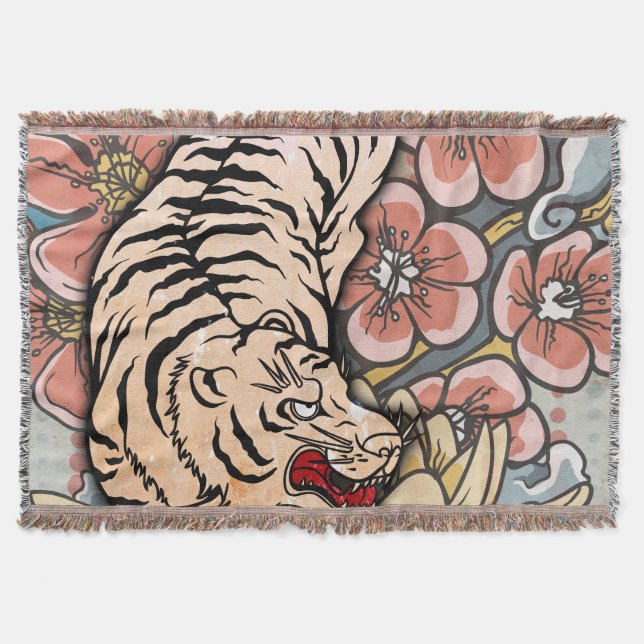 Manta Tigre blanco (Anverso)