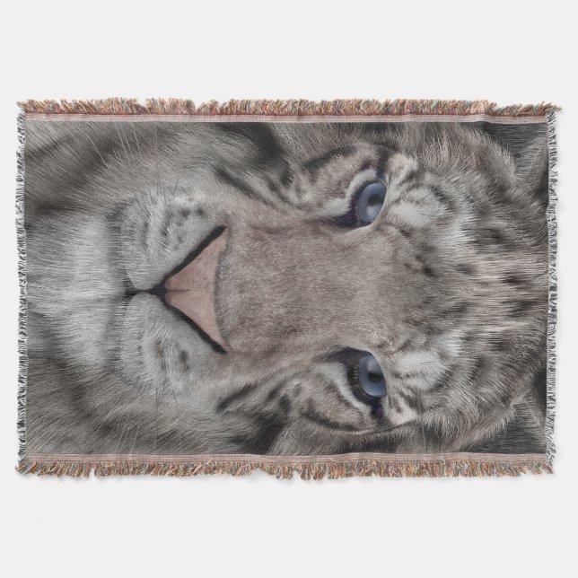 Manta Tigre blanco (Anverso)