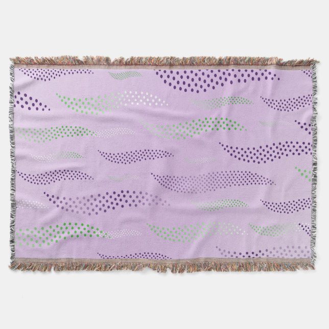 Manta Tigre de ondas (patrón estilizado) 3 (Anverso)