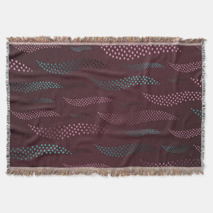 Manta Tigre de ondas (patrón estilizado) 6