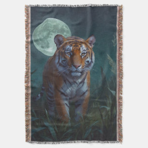 Manta Tigre y luna llena