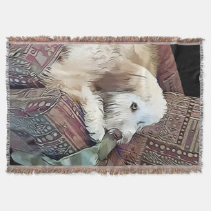 Manta Tiro del whoodle del heARTdog de MALACHI