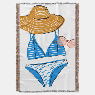 Manta Toma el sol - Blue Swimsuit
