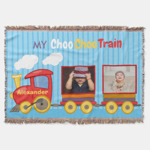 Manta Toy Train Toddler Boy Birthday Blue