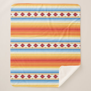 Manta tradicional de Serape del mexicano