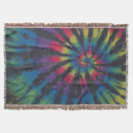 Manta Tradicional Swirl con franjas