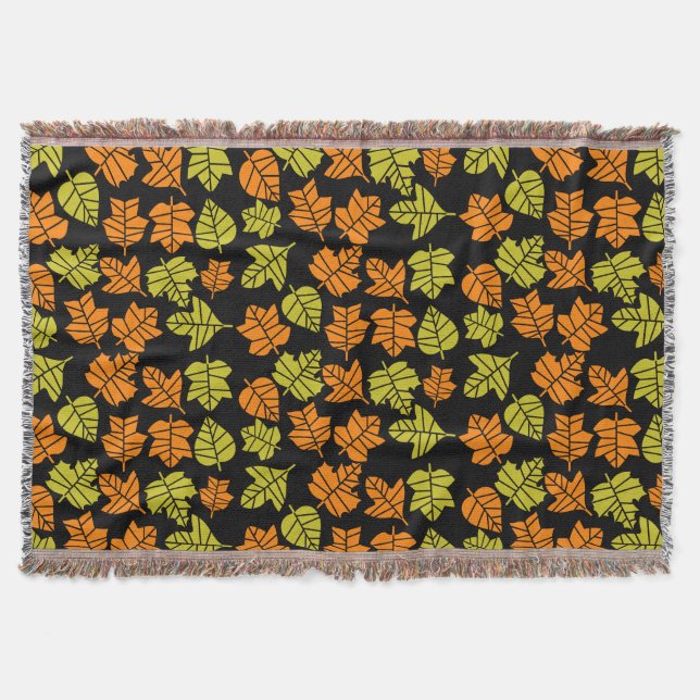 Manta Transición de la naturaleza otoño-otoño (Anverso)