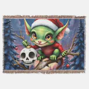 Manta Travesura Alegre – El pequeño duende de Navidad.