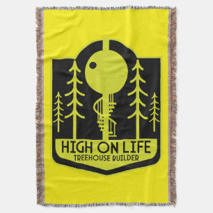 Manta Treehouse Boy De Vuelta A La Escuela