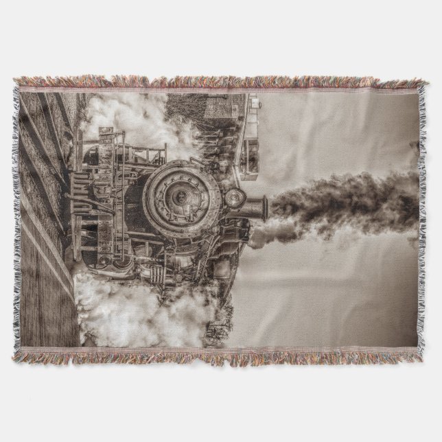 Manta Tren 7 Tirar en blanco (Anverso)