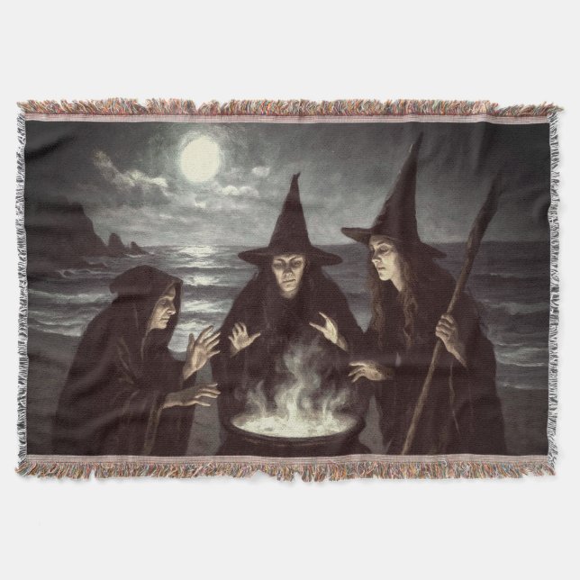 Manta Tres brujas producen Cauldron Full Moon Beach (Anverso)
