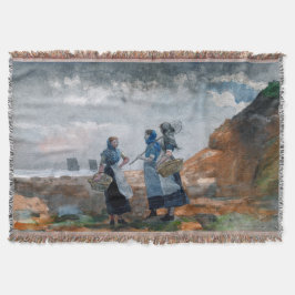 Manta Tres chicas pescadoras, Tynemouth Winslow Homer 18