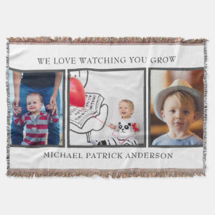 Manta Tres fogones de algodón para bebé