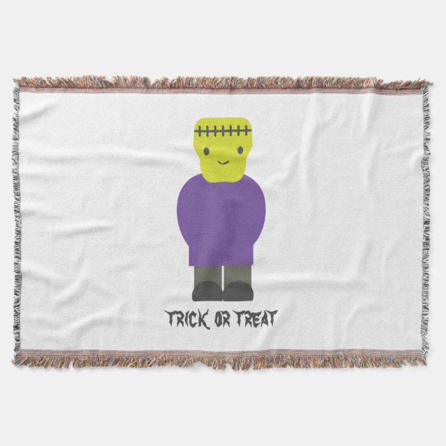 Manta Trick o Treat- Cute Frankenstein (Anverso)