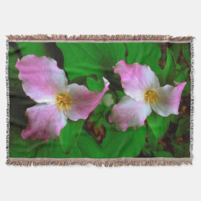 Manta Trilium Flor Silvestre (Anverso)