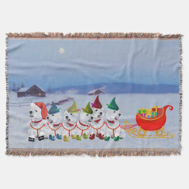 Manta Trineo de Navidad (Anverso)