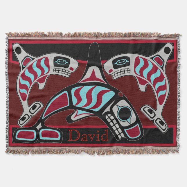 Manta Trío de la orca de Tsimpsian (Anverso)