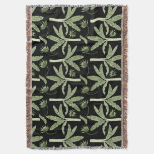 Manta Tropical palm trees seamless pattern