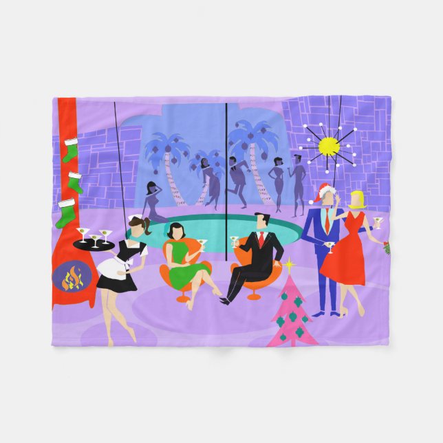 Manta tropical retra del paño grueso y suave de la (Frente (Horizontal))