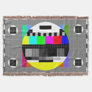 Manta TV retro sin ilustracion de señal.