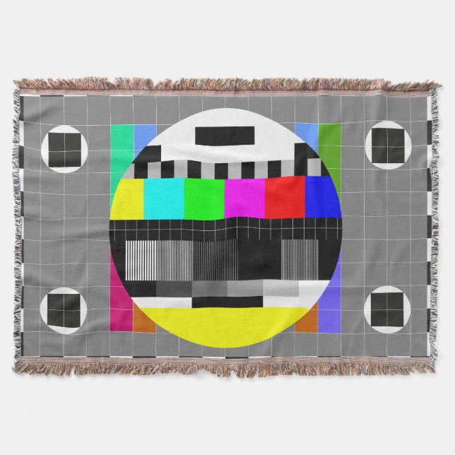 Manta TV retro sin ilustracion de señal. (Anverso)