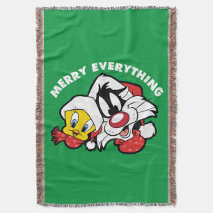Manta TWEETET™ y SYLVESTER™ "Merry Everything"