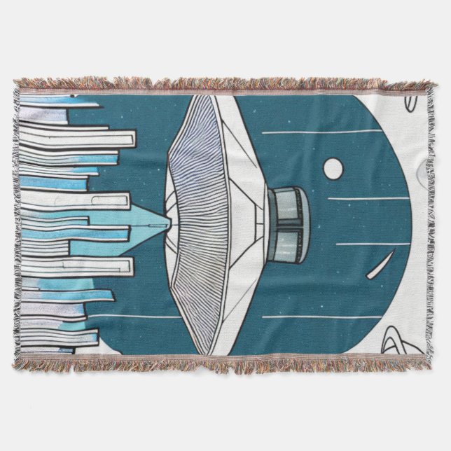 Manta Ufo Throw Blanket (Anverso)