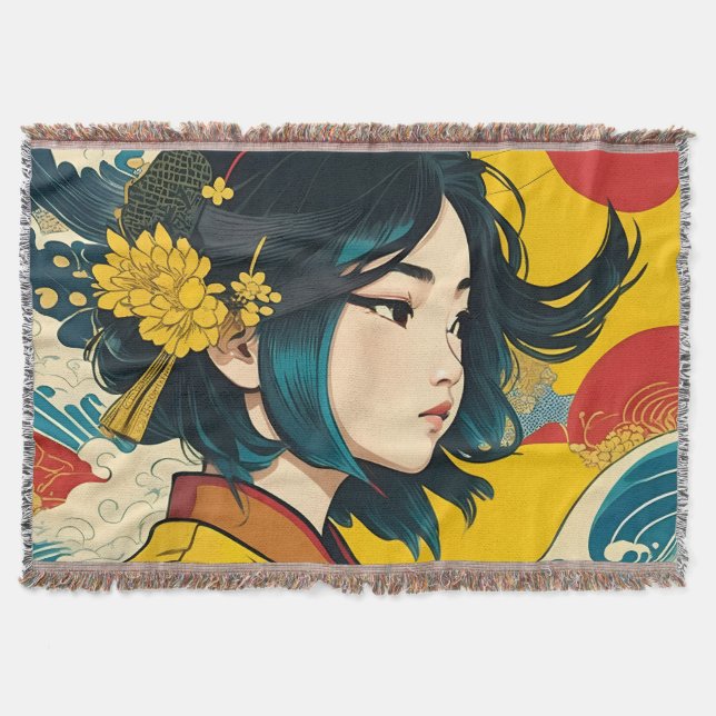 Manta Un Chica vietnamita en pleno auge (Anverso)