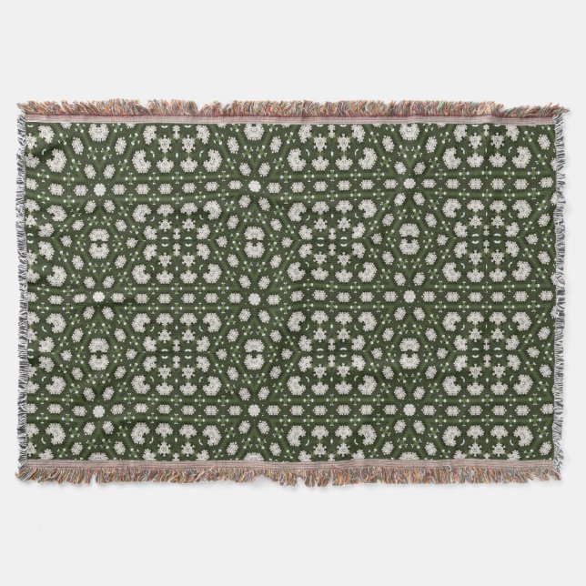 Manta Un Kaleidoscopio de encaje salvaje de Petals KS#2 (Anverso)