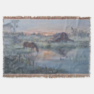 Manta Un Nuevo Día -* Pintura de caballo