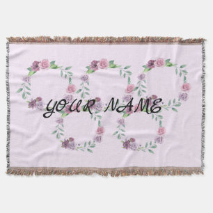 Manta Un personalizado simple y elegante añade su nombre