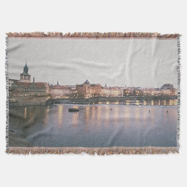 Manta Una noche en Praga (Anverso)