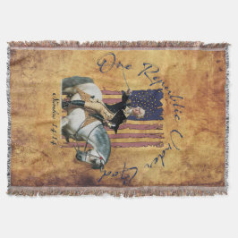 Manta Una república bajo Dios Washington Números14