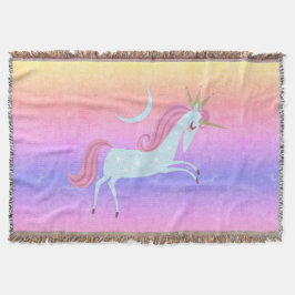 Manta unicornio mágico