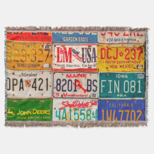 Manta United States License Plates Art America