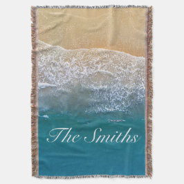 Manta Uno con la playa