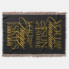 Manta Usted es mi sol