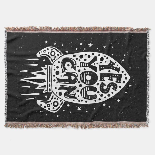 Manta Usted puede sí Rocketship (Anverso)