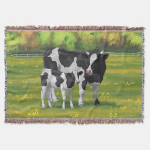 Manta Vaca Holstein y ternera en salsa de verano