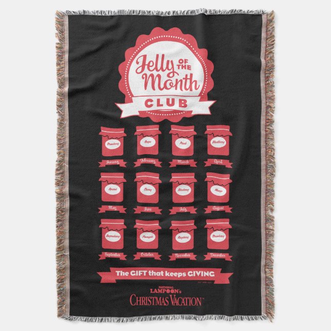 Manta Vacaciones de navidades | Jelly of the Month Club (Frente vertical)