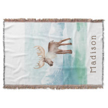 Vacaciones personalizadas de alce suave