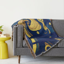 Manta Van Gogh Blankets, Noche estrellada generada por I