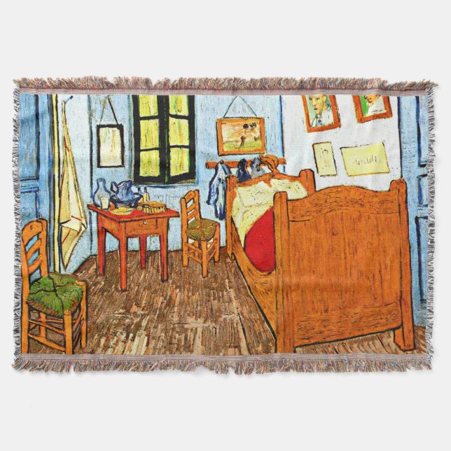 Manta Van Gogh - Dormitorio de Vincent en Arles (Anverso)