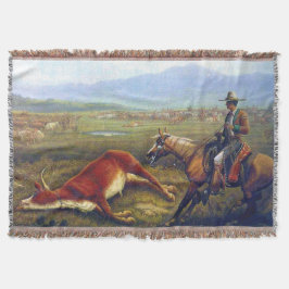 Manta Vaquero C 1830 El Viejo Oeste El Vaquero