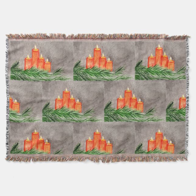 Manta Velas navidades (Anverso)