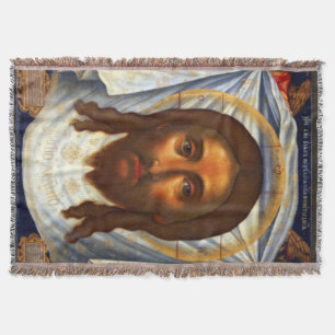 Manta Velo de San Verónica Jesús Enfrentado a la Moned