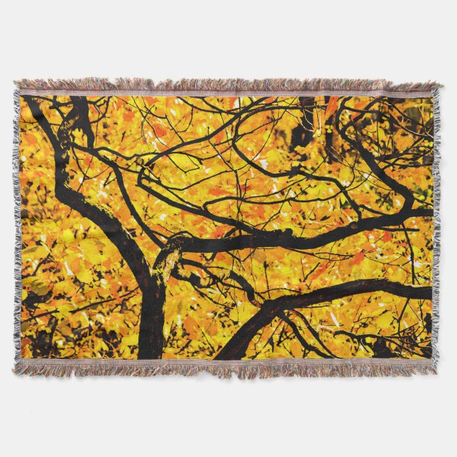 Manta Venas doradas del otoño (Anverso)